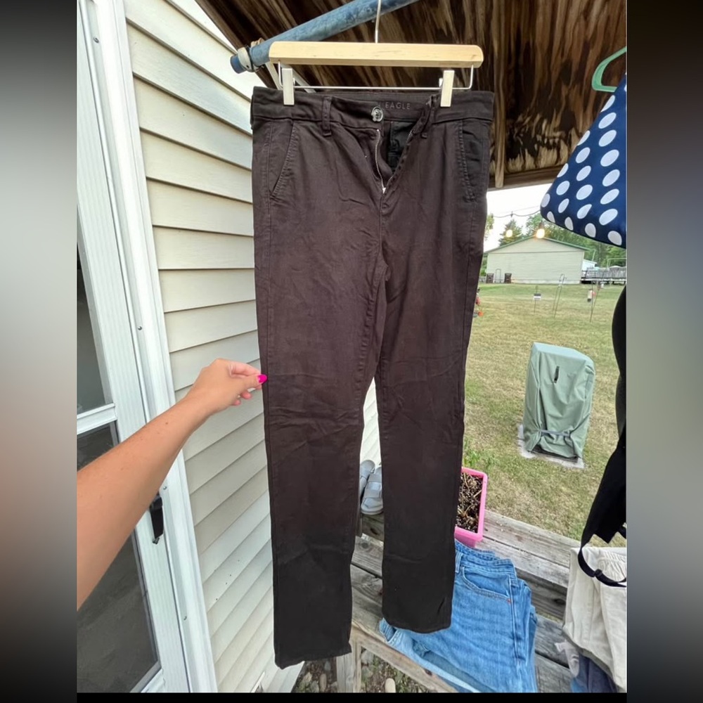 American Eagle Outfitters Dark Gray Pants